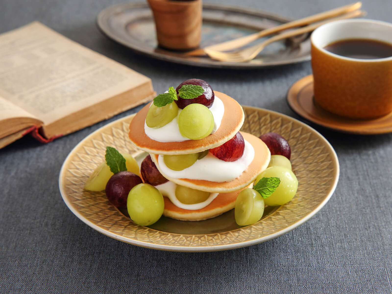 grape pancake